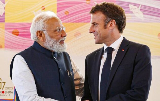 फ्रांस में मिले पीएम मोदी और मैक्रों,  ‘भारत इनोवेट्स 2026’ का किया उद्घाटन