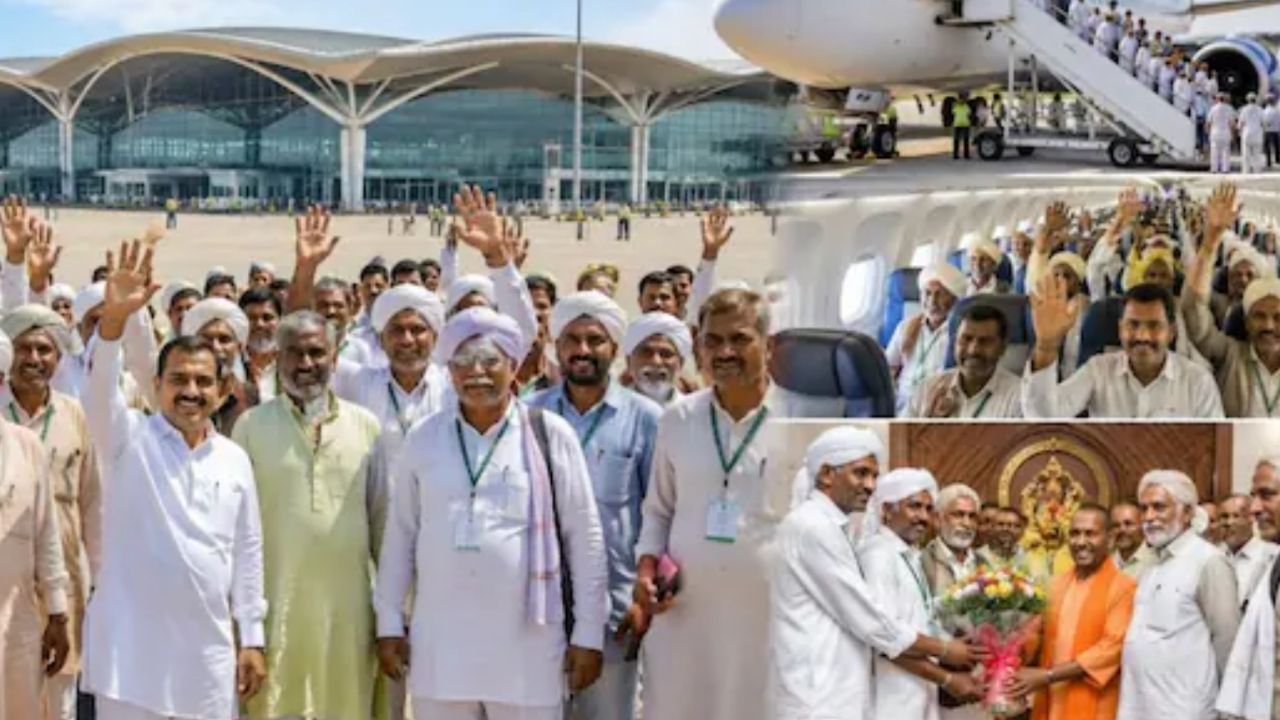 नोएडा इंटरनेशनल एयरपोर्ट का आगाज, पहली उड़ान में सवार हुए 172 किसान