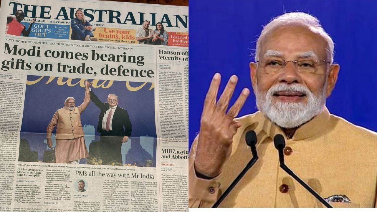 ऑस्ट्रेलिया के अखबारों में छाए पीएम मोदी, 'Modi Operandi' से गूंजी दुनिया