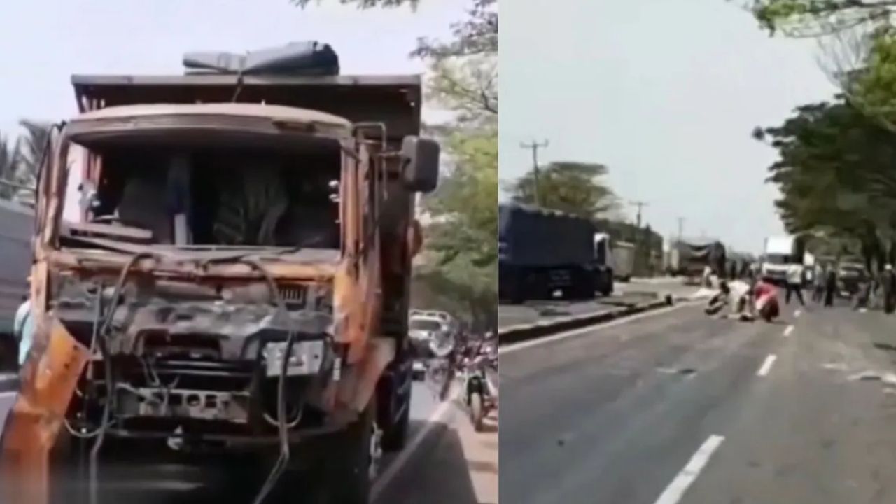 Indonesia: शादी से लौट रहे मेहमानों की पिकअप हादसे का शिकार, 13 की मौत