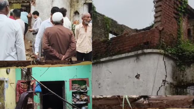 यूपी में बारिश बनी काल! 100 साल पुराना मकान ढहा, एक ही परिवार के 6 लोगों की मौत