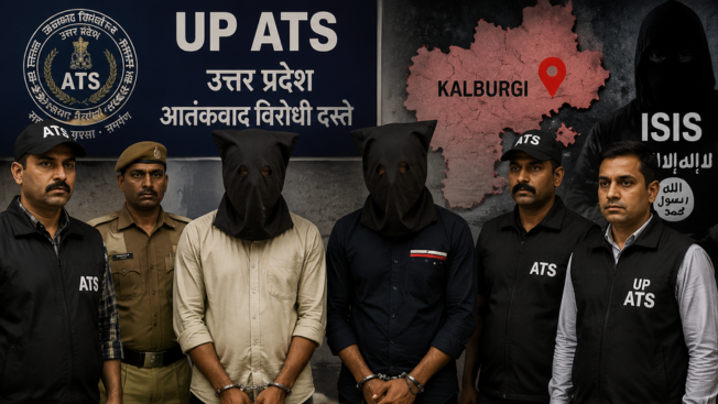 ATS की बड़ी कार्रवाई, पाकिस्तान और ISIS संपर्क के आरोप में दो युवक दबोचे