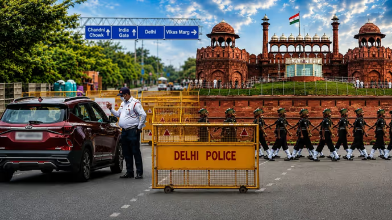 स्वतंत्रता दिवस से पहले Delhi Police ने किया रूट डायवर्जन...इन रास्तों पर जाने से बचे