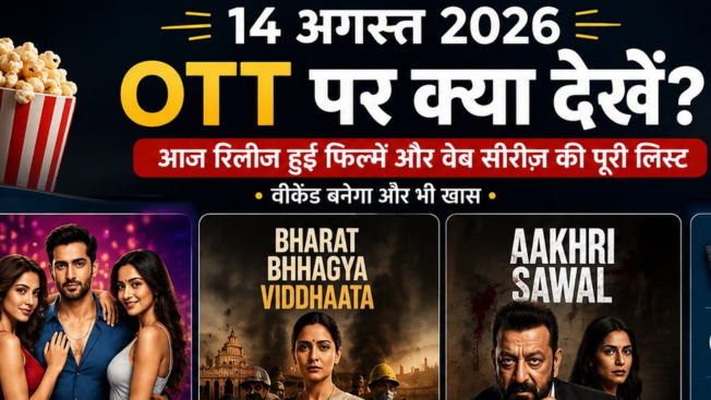 OTT Releases 14 August 2026: आज OTT पर रिलीज हुईं ये फिल्में और सीरीज, वीकेंड के लिए तैयार करें Watchlist