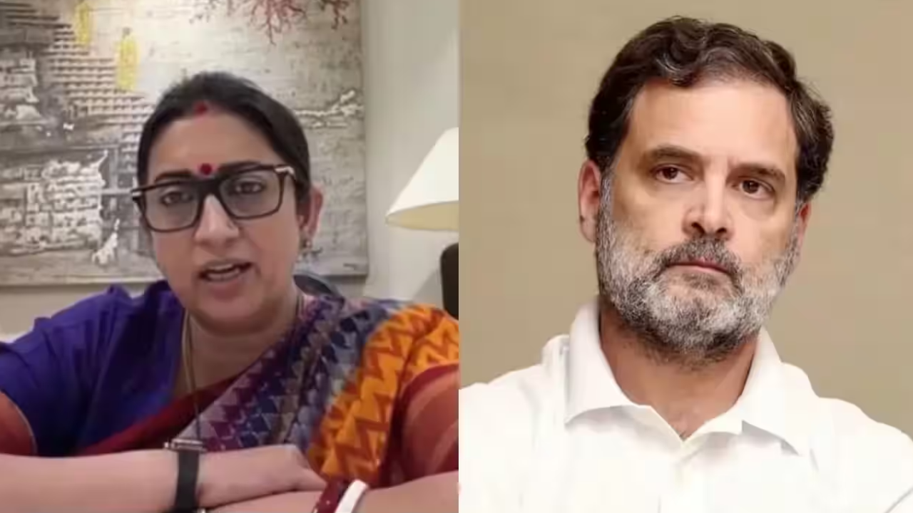 JPSC-JSSC प्रदर्शन पर स्मृति ईरानी का राहुल गांधी पर हमला, कहा- झारखंड से समर्थन क्यों नहीं....