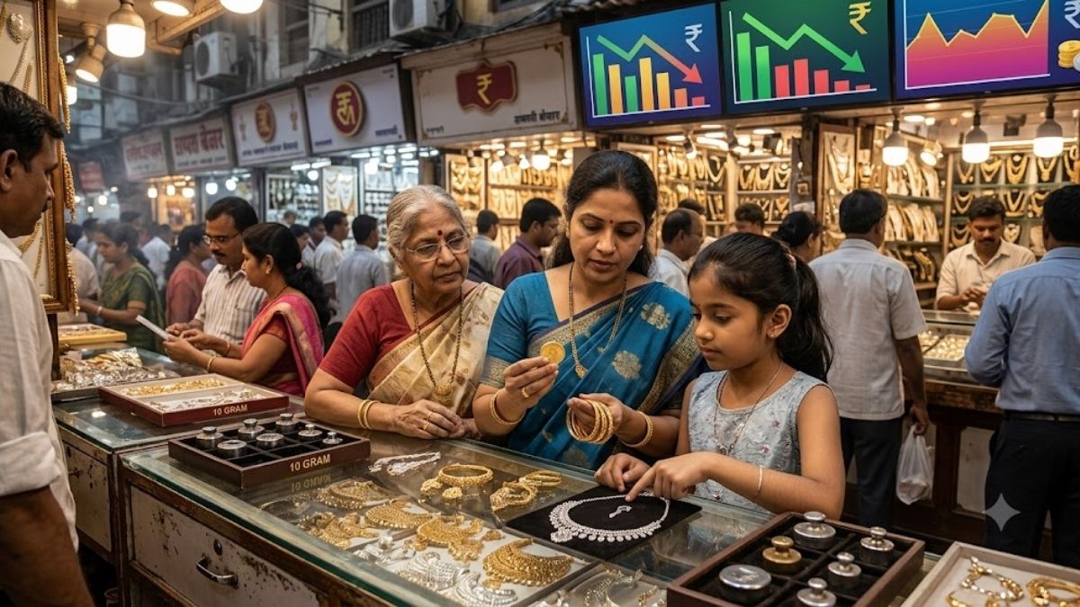 बाजार में बड़ा बदलाव, सोने-चांदी के भाव में गिरावट, खरीदारी से पहले जरूर देखें ताजा कीमत; जानिए आपके शहर में कितना है 10 ग्राम का रेट