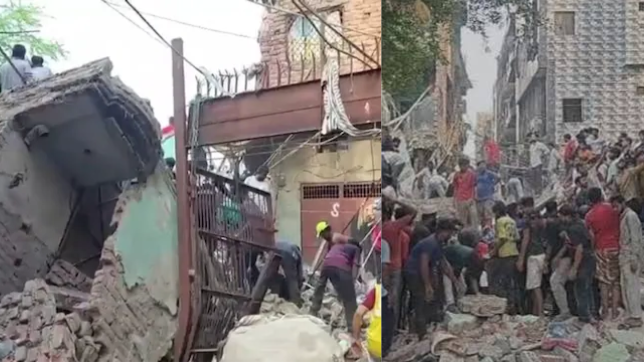 दिल्ली में इमारतें या ‘मौत का जाल’? सत्य निकेतन के बाद सीमापुरी में फिर बिल्डिंग ध्वस्त